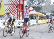 Giulio Ciccone wins stage 2 at Volta Ciclista a Catalunya ahead of Primoz Roglic