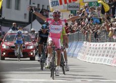 Rodriguez wins stage 17 of the Giro d'Italia 2012 / 2012 Tour of Italy. Photo Fotoreporter Sirotti. Rodriguez wins stage 17 of the Giro d'Italia 2012 / 2012 Tour of Italy. Photo Fotoreporter Sirotti.