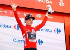 | Unipublic Jonas Vingegaard on the podium