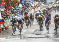 Kaden Groves wins stage 17 of Vuelta a Espana