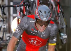 Lance Armstrong - Team RadioShack. Photo copyright Fotoreporter Sirotti. Lance Armstrong - Team RadioShack. Photo copyright Fotoreporter Sirotti.
