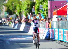 Lars Ytting Bak breaks away to stage 12 victory in 2012 Giro d'Italia. Photo Fotoreporter Sirotti.