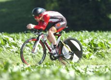 Levi Leipheimer time trials. Photo Fotoreporter Sirotti.