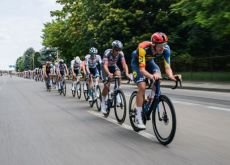 Lidl-Trek leading the peloton