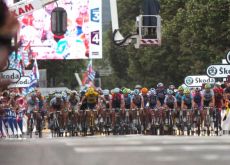 The main peloton arrives. Beaten! Mark Cavendish wins stage 3 of Tour de France 2009. Photo copyright Fotoreporter Sirotti.