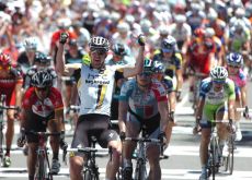 Matthew Goss wins stage 1 of Tour Down Under 2011. Photo Fotoreporter Sirotti.