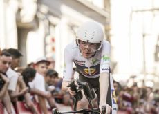 Mattias Skjelmose Trek time trial bike Vuelta a Espana