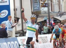 Michael Matthews (Australia) wins the U23 Men's Road Race at 2010 UCI Road Cycling World 
Championship. Photo Fotoreporter Sirotti.