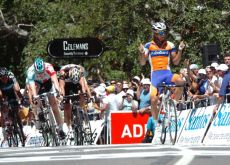 Michael Matthews wins stage 3 of the 2011 Tour Down Under for Team Rabobank. Photo Fotoreporter Sirotti.