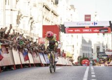 Richard Carapaz Cannondale time trial bike Vuelta a Espana