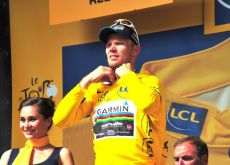 Norwegian God of Thunder Thor Hushovd maintains yellow jersey and overall Tour de France lead. Photo Fotoreporter Sirotti.