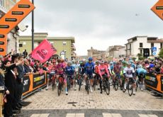 Giro d'Italia stage 4 start in Venosa