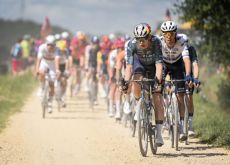 Wout van Aert and Christophe Laporte