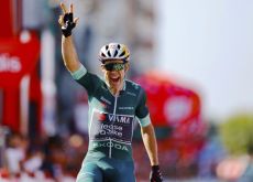 Wout van Aert wins stage 10 of Vuelta a Espana