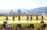 Soudal-QuickStep riders at the team presentation in Florence