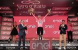 Tadej Pogacar on Giro d'Italia podium